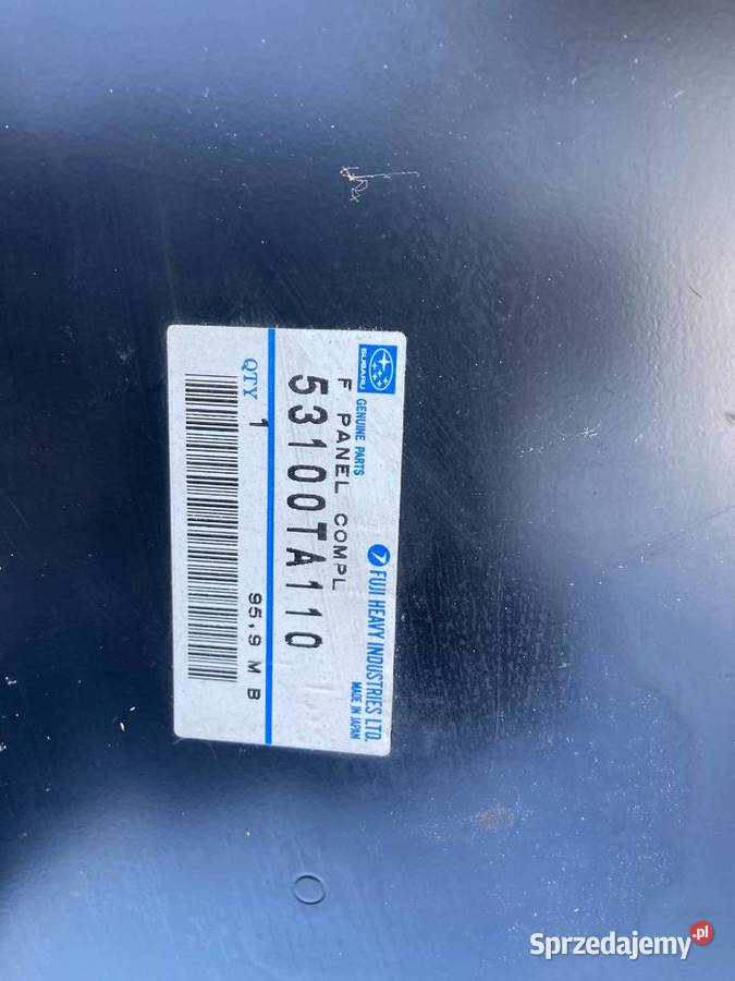 Subaru Libero pas przedni Zielonka