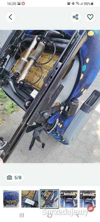Sprzedam fotele na 2 i 3 rząd Renault Master Grudziądz