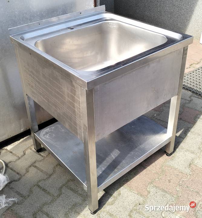 Zlew gastronomiczny 1komorowy 70x70x85 Słupia Kapitulna