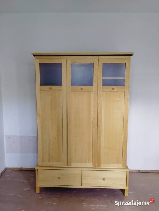 drewniana szafa IKEA Szafy i garderoby Łódź sprzedam