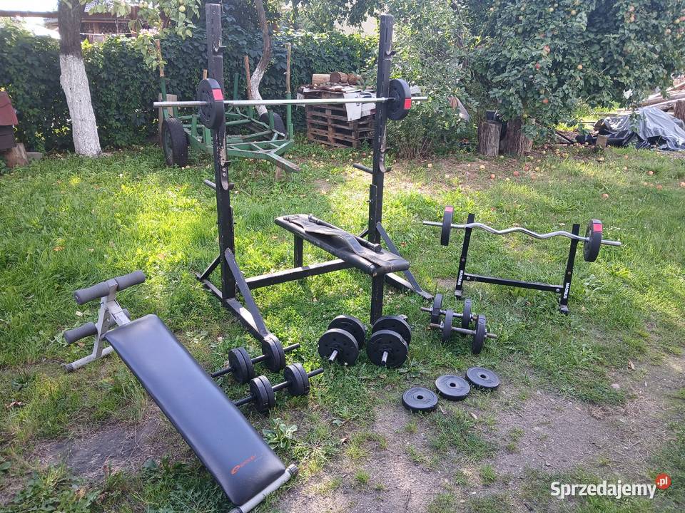 Siłownia sprzęt sportowy pas drążek ławka do Sprzęt do ćwiczeń Śliwice