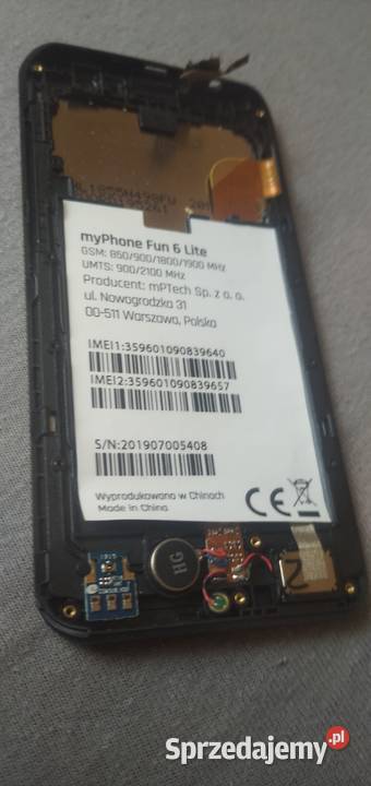 myphone fun 6 lite ekran lcd digitizer Sandomierz sprzedam