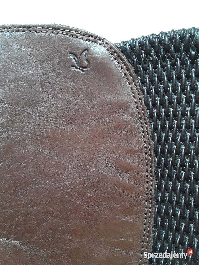 Oficerki r39 G XS Caprice skóra Warszawa