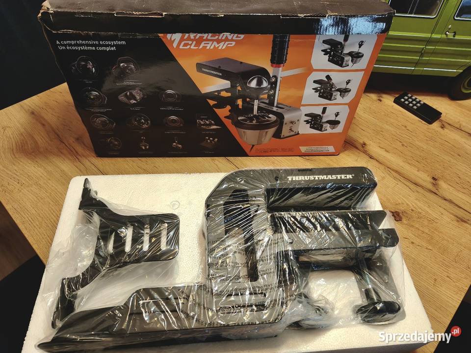 Thrustmasters racing clamp symulator kierownica Gry komputerowe i konsolowe Bielsko-Biała sprzedam