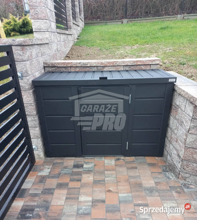 Zabudowa koszy na śmieci wiata obudowa Pozostałe podlaskie Białystok sprzedam