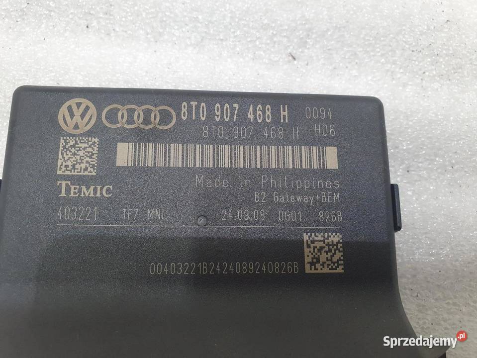 MODUŁ STEROWNIK GATEWAY AUDI A4 B8 8T0907468H