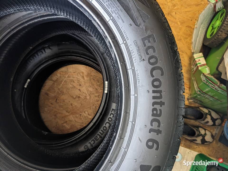 Komplet opon letnich Continental EcoContact 6 Samochodowe Szczecin