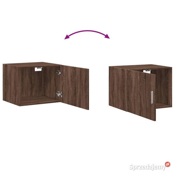 Szafka wisząca brązowy dąb 50x425x40 WM846116 Warszawa