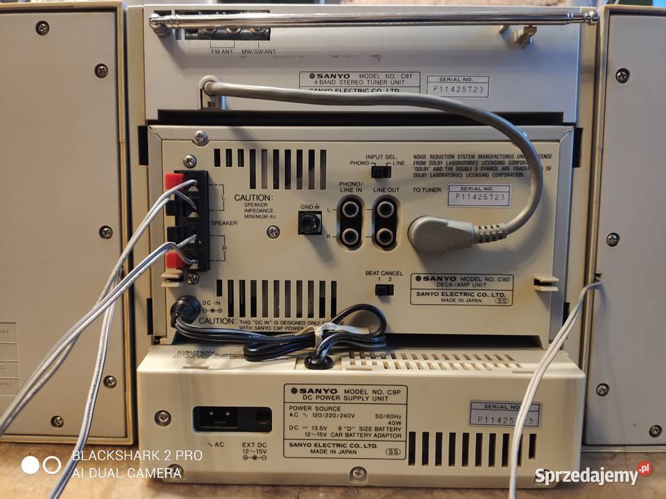 Boombox Sanyo C9 Vintage Mosty