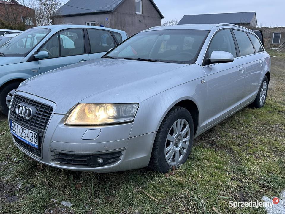 Audi A6 C6 20 TDI automat 140 srebrny