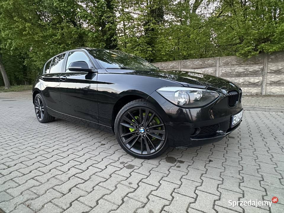 BMW Seria 1 F20 benzyna 220 Okazja Jedyna taka Rok produkcji 2014 Kutno sprzedam