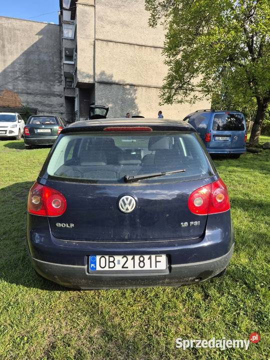 Vw Golf 5 16FSI 5 drzwi opolskie Brzeg