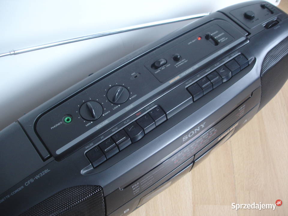 Radiomagnetofon SONY CFSW328L lubuskie Zielona Góra sprzedam