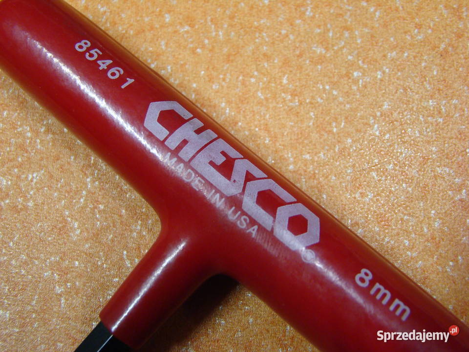 Klucz imbusowy z rękojeścią CHESCO USA 8 mm Ref śląskie Bielsko-Biała