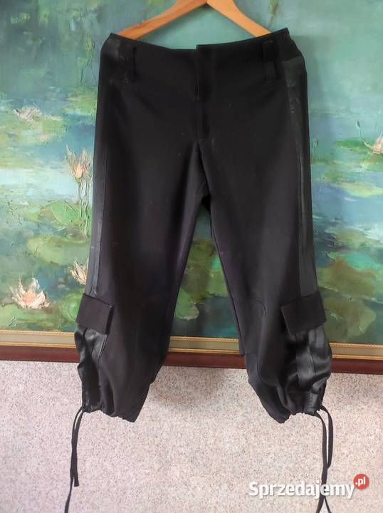 spodnie rybaczki damskie capri dzwony casual świętokrzyskie