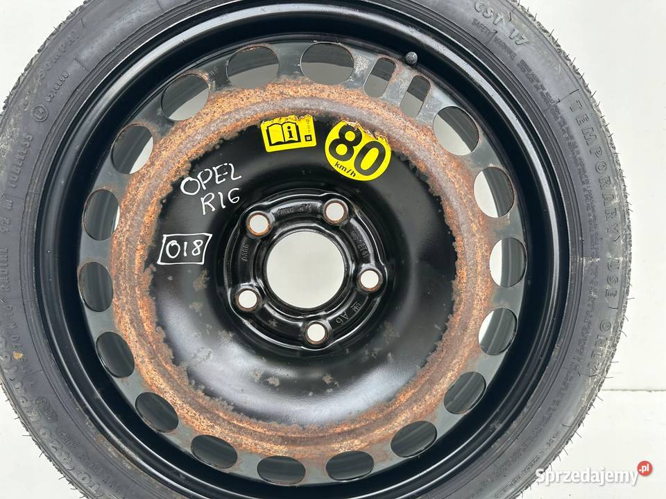 KOŁO ZAPASOWE DOJAZDOWE Opel Vectra C Astra H Chełm