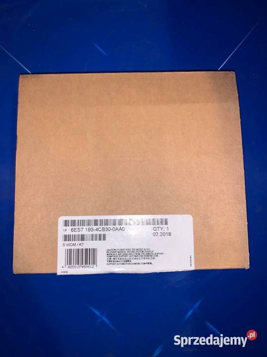 SIEMENS SIMATIC DP 6ES71934CB300AA0 Pozostałe Elektryka mazowieckie