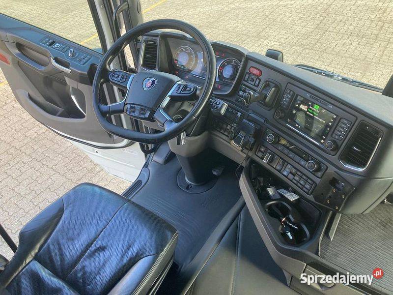 Wywrotka do zboza Scania z wydmuchem odkurzacz garażowany Biała Podlaska