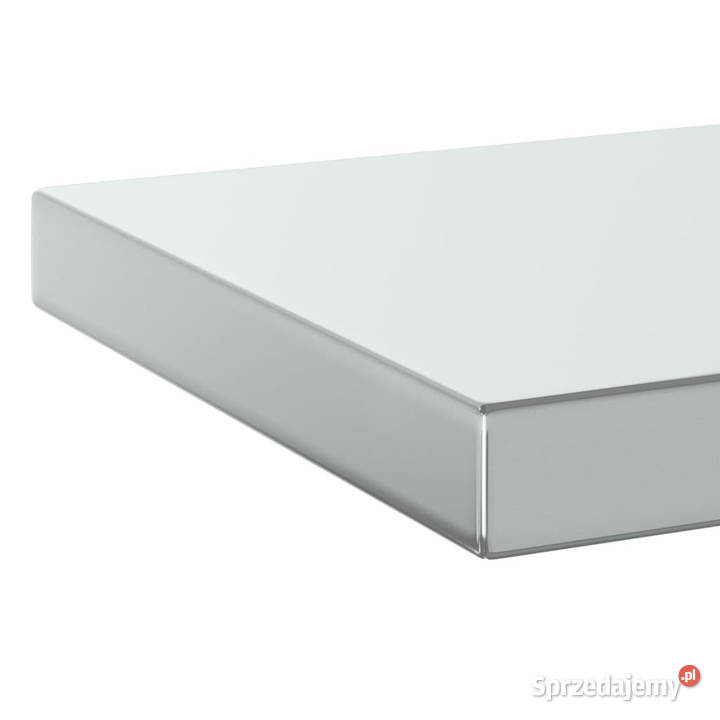 Półki ścienne 2 50x235x3 srebrna stal nierdzewna Warszawa