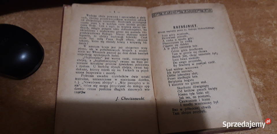 Powo ZbójcachOpryszkach i Hajdamakach Byt1910 Iwno sprzedam