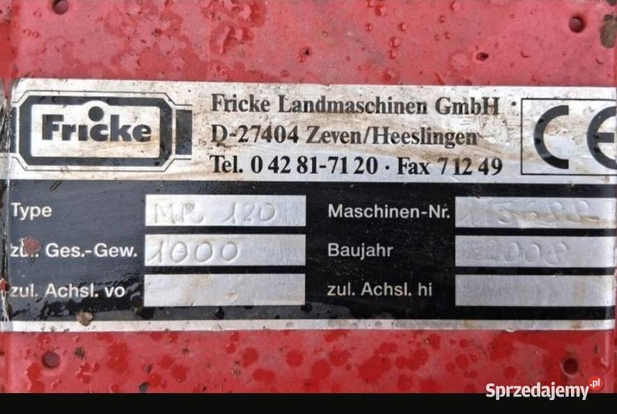 Kosiarka 12m Rolnictwo Lipnik