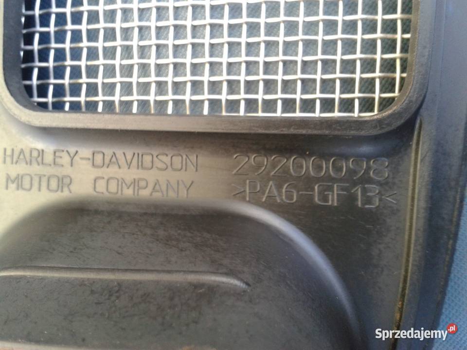 Harley M8 filtr powietrza części pokrywa kratka Rybnik sprzedam