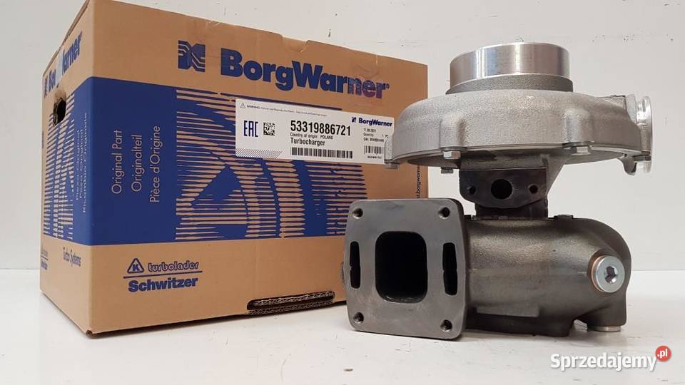 Nowa turbosprężarka BorgWarner KKK 53319886721 Siedlce