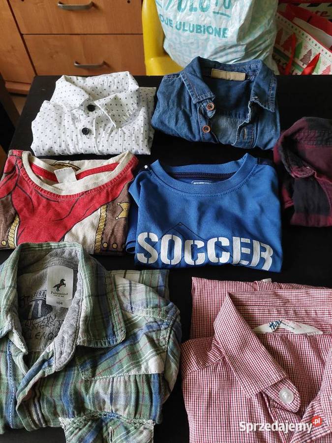 Paczka ubrań chłopca 104 Rozmiar 104