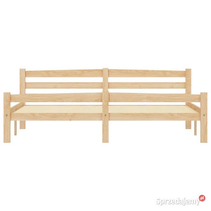 Rama łóżka z litego drewna sosnowego 180 x 200 Warszawa