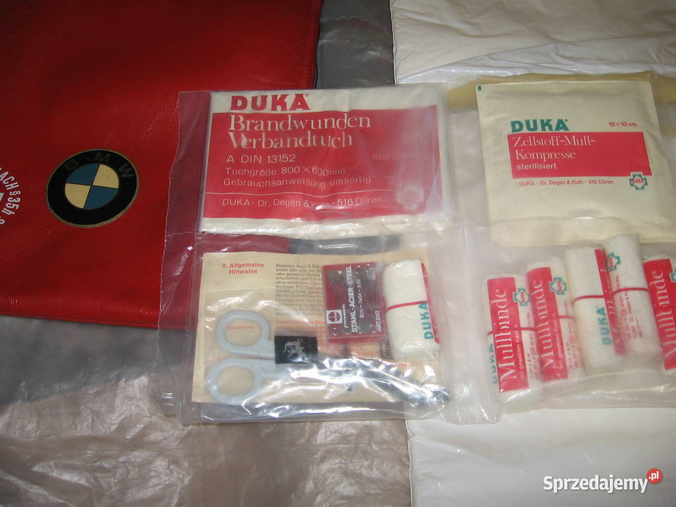 Stara apteczka DUKA BMW VW Audi OPEL Ford auto Przemyśl