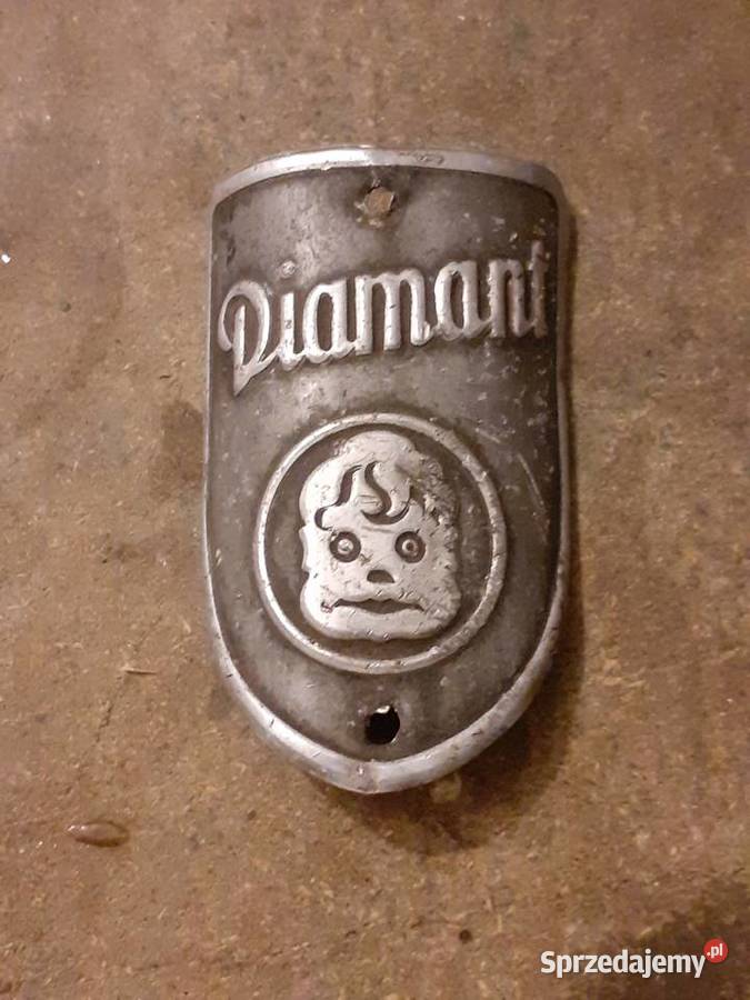 Emblemat znaczek tabliczka rowerowa Diamant