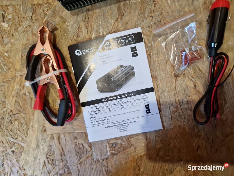 Przetwornica napięcia 12V230V 250500W geko Głogowa