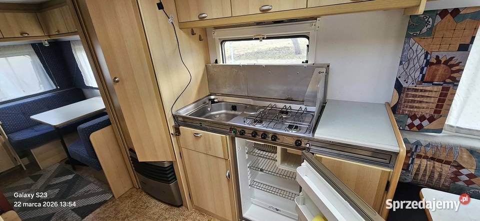 Przyczepa kempingowa Burstner 5 osób Rawicz sprzedam