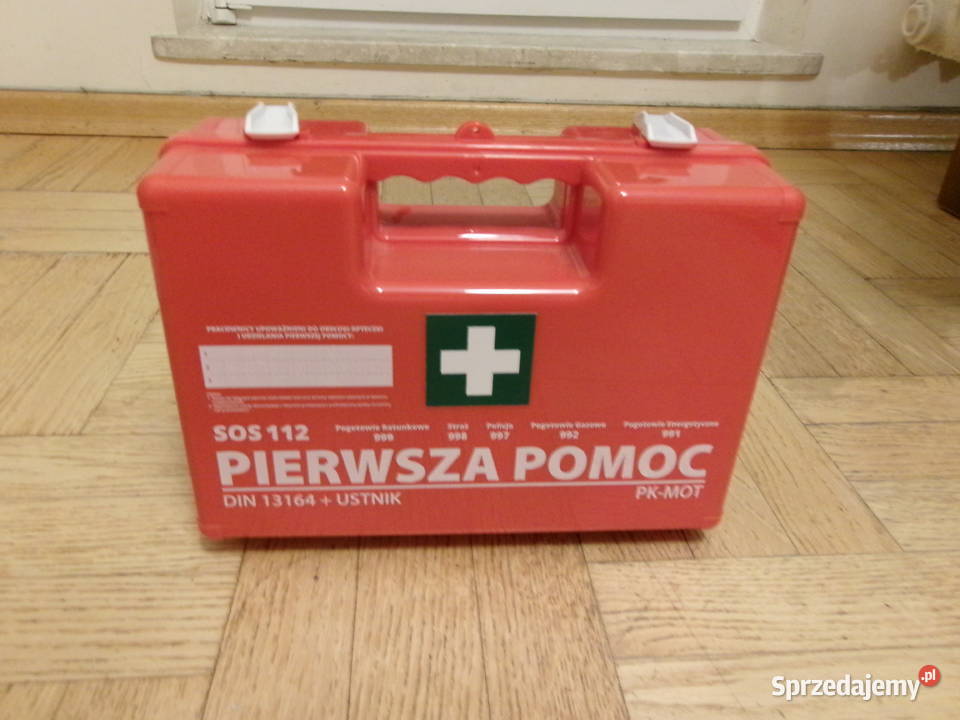 Apteczka do biura z wyposażeniem DIN 13164