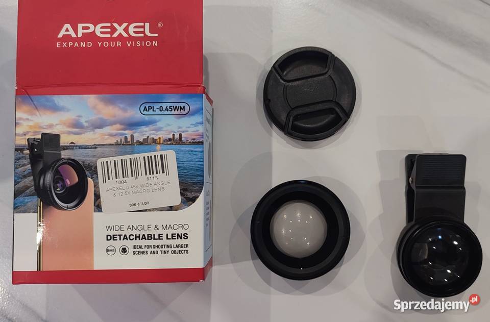 Obiektyw do telefonu APEXEL mazowieckie Pruszków