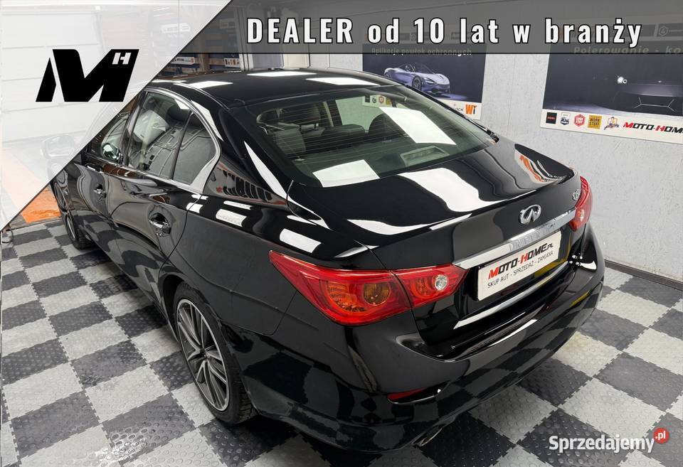 nfiniti Q50 22d sedan 19 manual salon centralny zamek Poznań