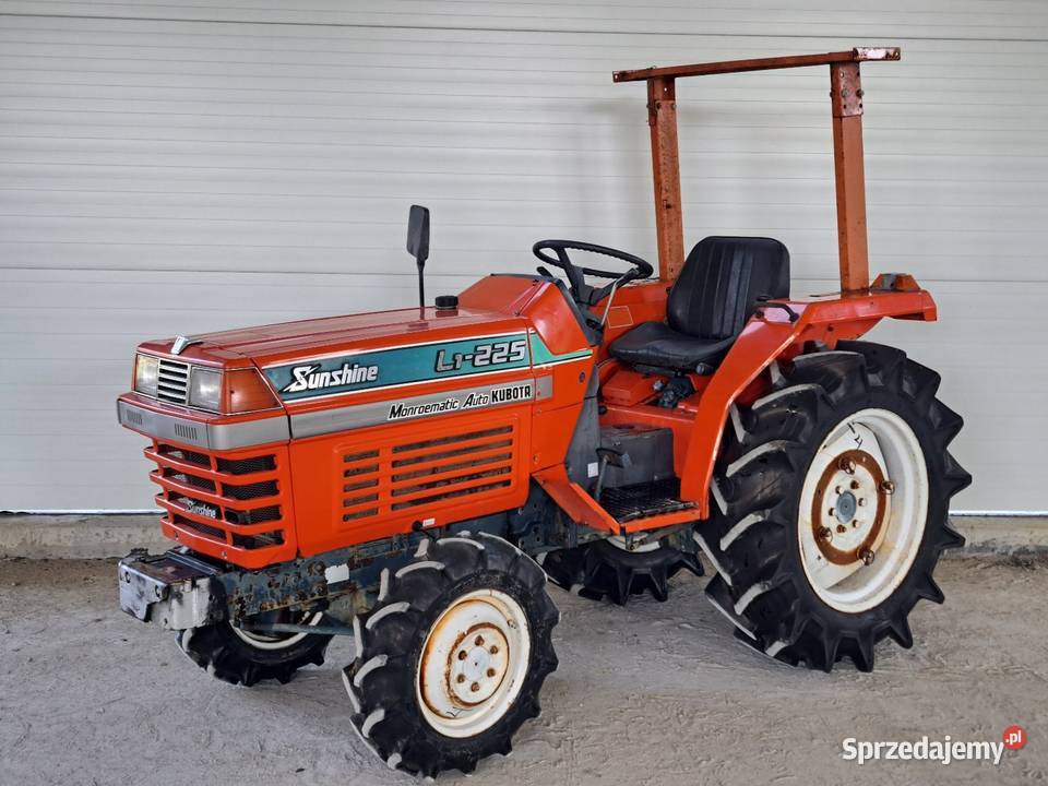 Traktorek traktor KUBOTA L1225D 22 44 Skrzynia biegów Manualna
