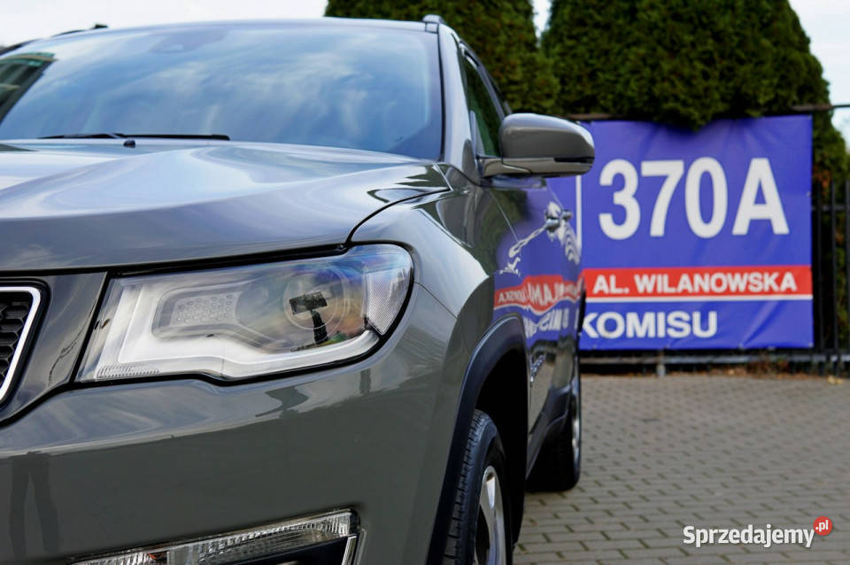 Jeep Compass salon Polska serwisowany w ASO 4x4 relingi dachowe Warszawa