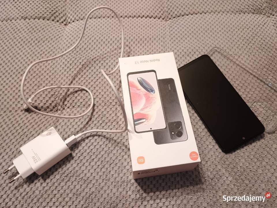 Xiaomi redmi note 12 onyx gray 4gb RAM 128gb ROM Xiaomi podlaskie Hajnówka
