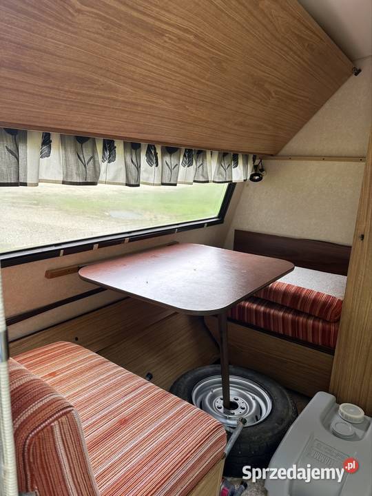Przyczepa kempingowa 45 osób namiot zadaszenie podkarpackie Słotowa