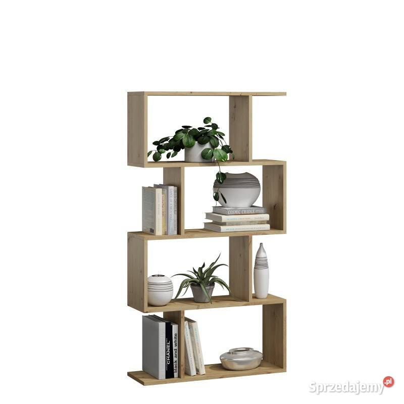 Regał podłogowy stojąca Bask 4 Półka na książki Kraków