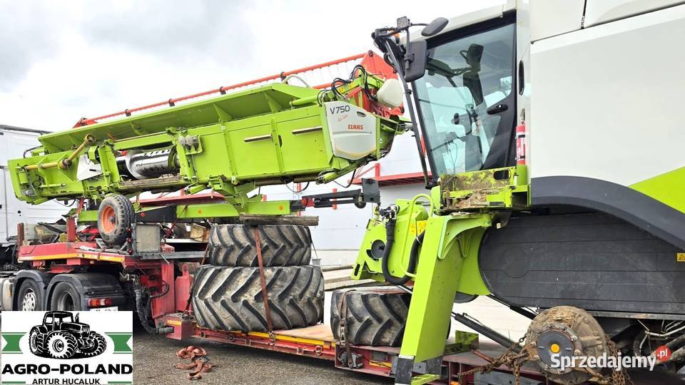 CLAAS LEXION 670 2014 1874 H VARIO 750 nieuszkodzony