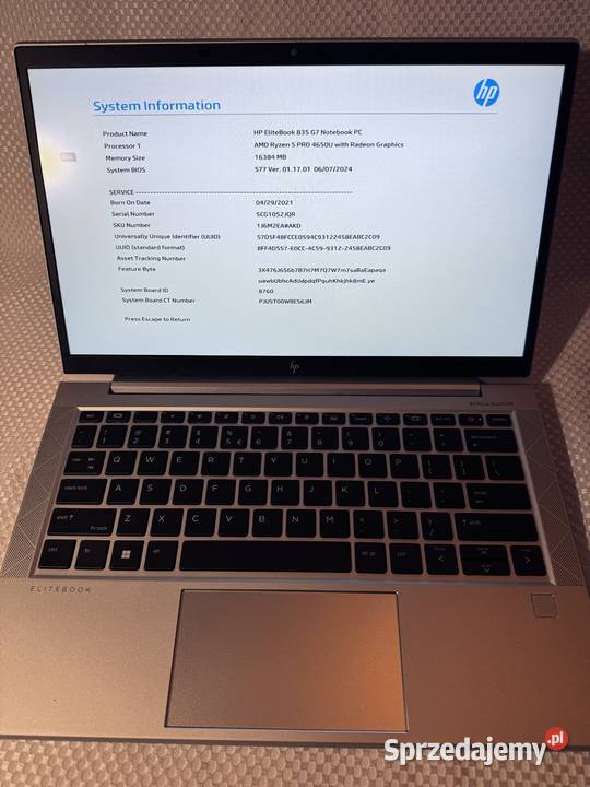 Laptop HP Elitebook 840 G7 i5 Kraków