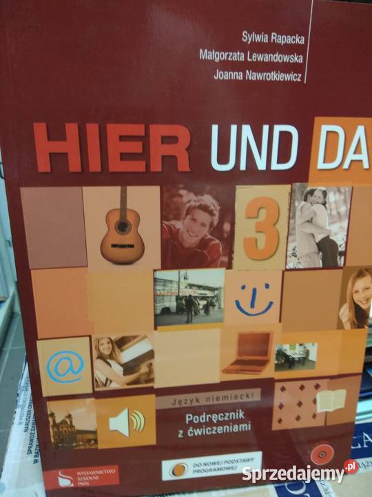 Hier und da 3 podręcznik niemiecki unikaty Warszawa