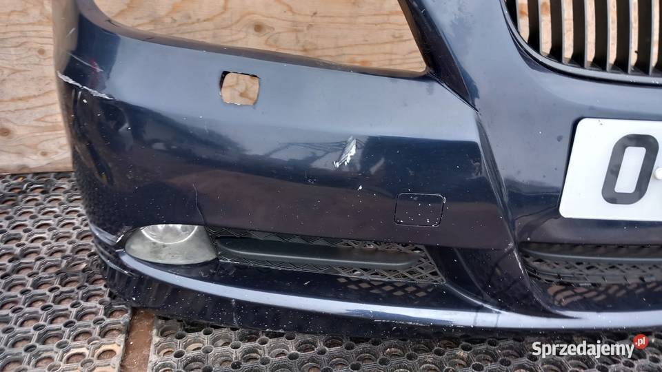 BMW E90 E91 ZDERZAK PRZÓD A355 HALOGEN SPRYSK osobowe Zbierkowo