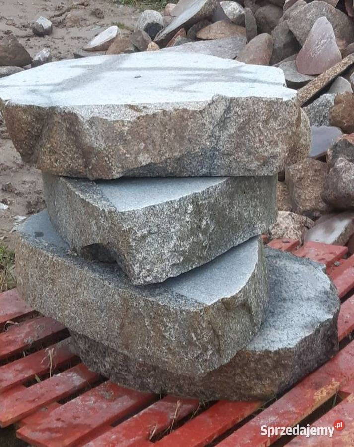 Stopnie z kamienia polnego Prokowo