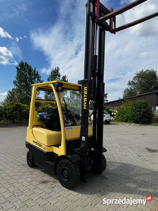 wózek widłowy HYSTER H16FT LPG wolny skok łódzkie Działoszyn