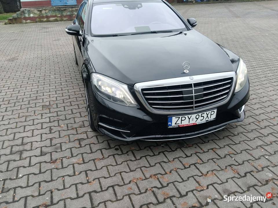 Mercedes klasy S 2014 s550 benzyna 455KM Mercedes-Benz zachodniopomorskie Pyrzyce