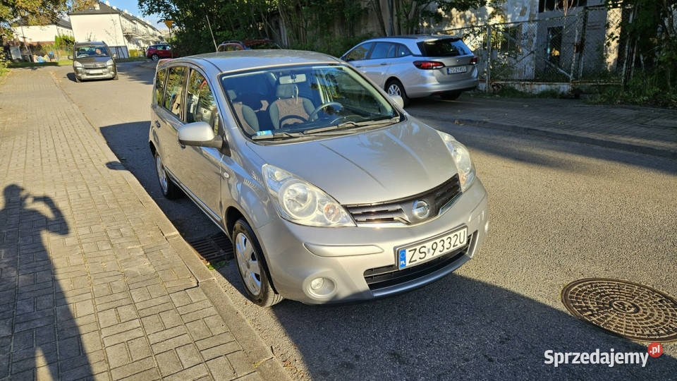 Nissan Note POLSKI SALONBezwypadkowyKlima I manualna Szczecin