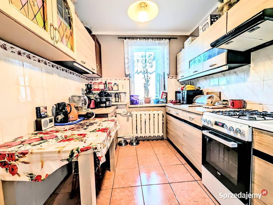 Mieszkanie 3 pokoje 61m kuchnia korytarz Lewin Brzeski